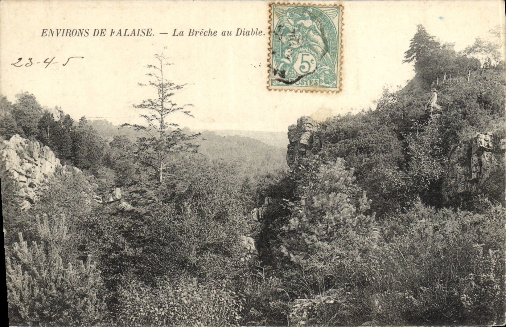 Environ de Palaise — La Brèche au Diable — éditeur inconnu, n° de série non visible