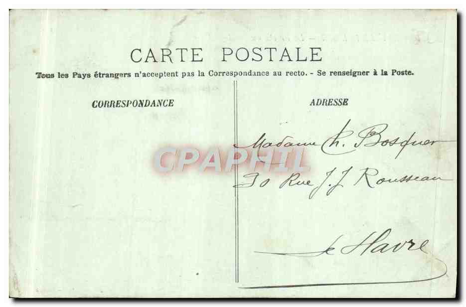 Environ de Palaise — La Brèche au Diable — éditeur inconnu, n° de série non visible — Reverso