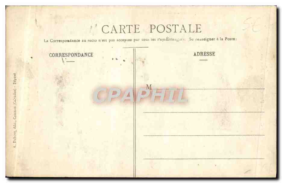 Decreti del Sindaco — scena umoristica — A. Dubong, editore, n° 400 — Verso
