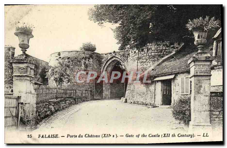 Falaise — Porta del Castello (XII secolo) — editore LL