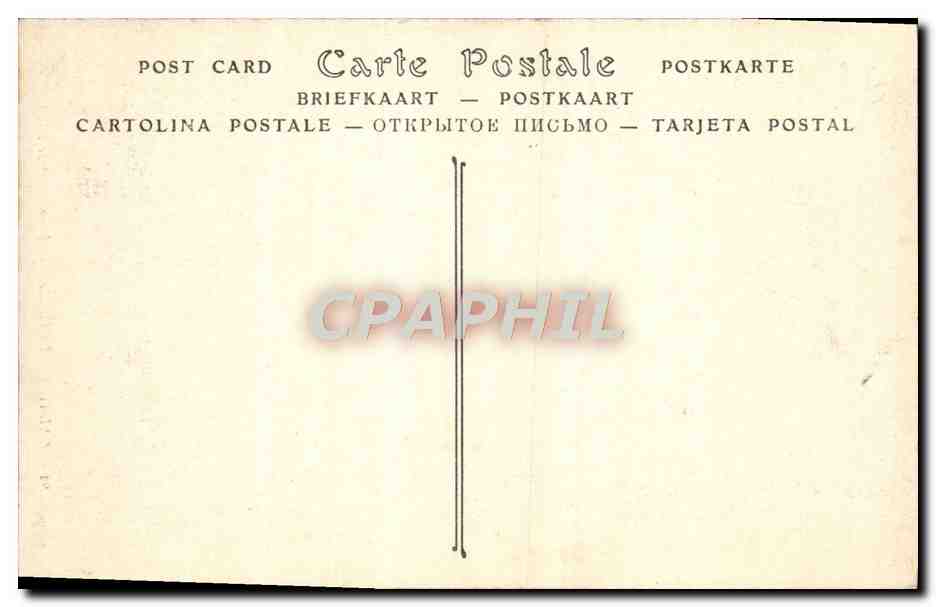 CPA Falaise La Grotte Aux Fees — Verso