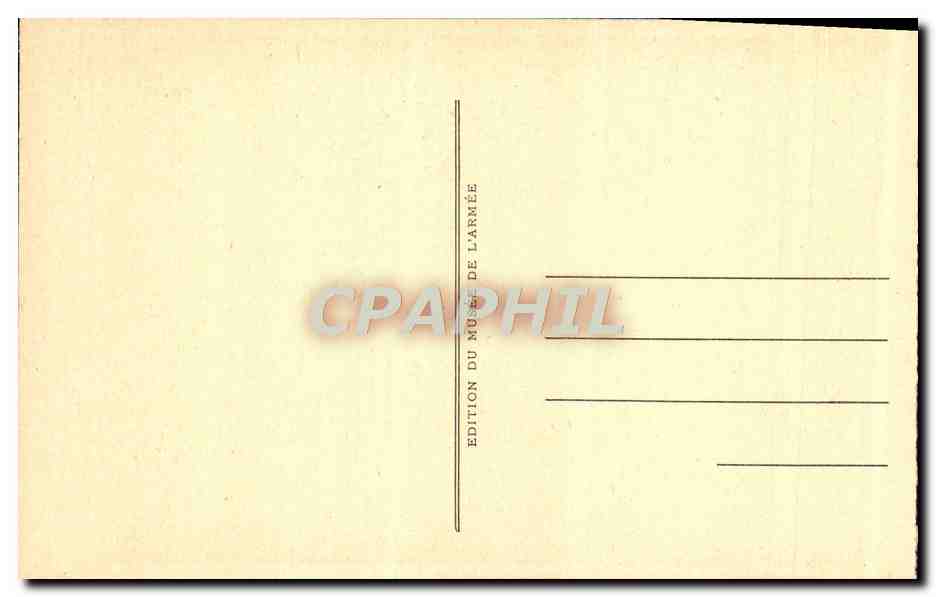 CPA Paris Les Invalides L'autel du dome et l'orifice circulaire de la crypte — Rückseite