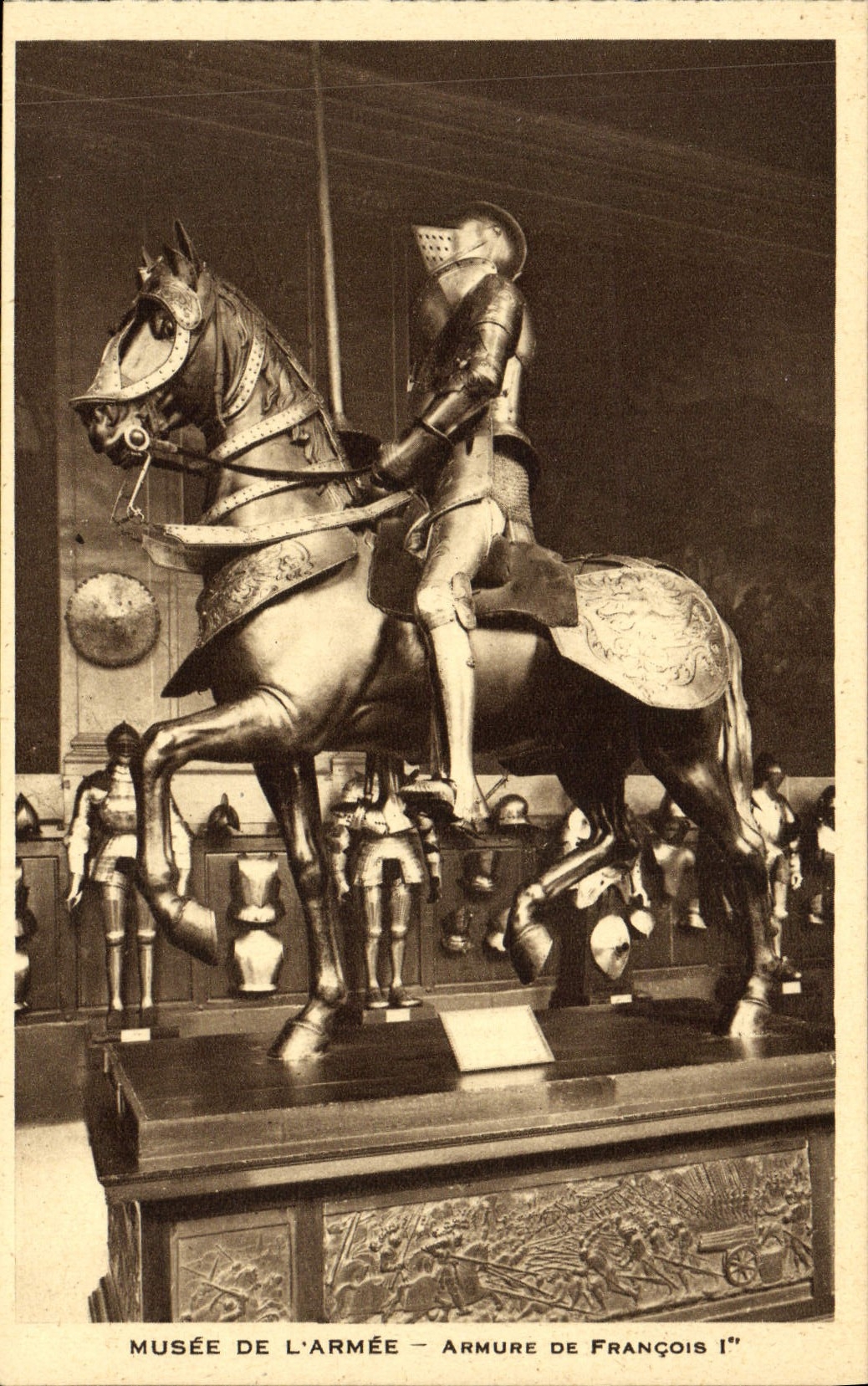 CPA Paris Musee De L'Armee Armure De Francois 1er Militari