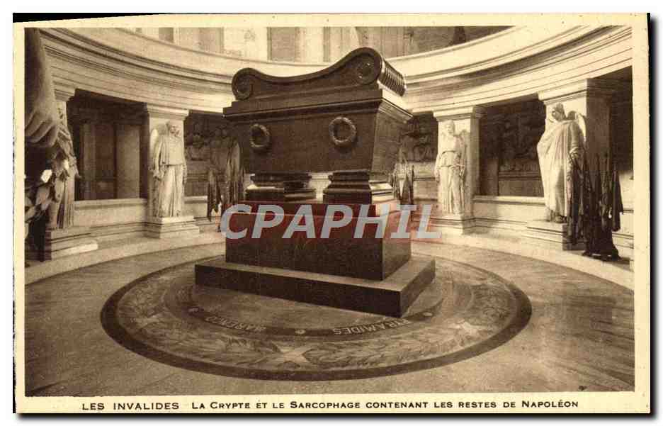 CPA Paris Les Invalides La crypte et le sarcophage de Napoleon 1er