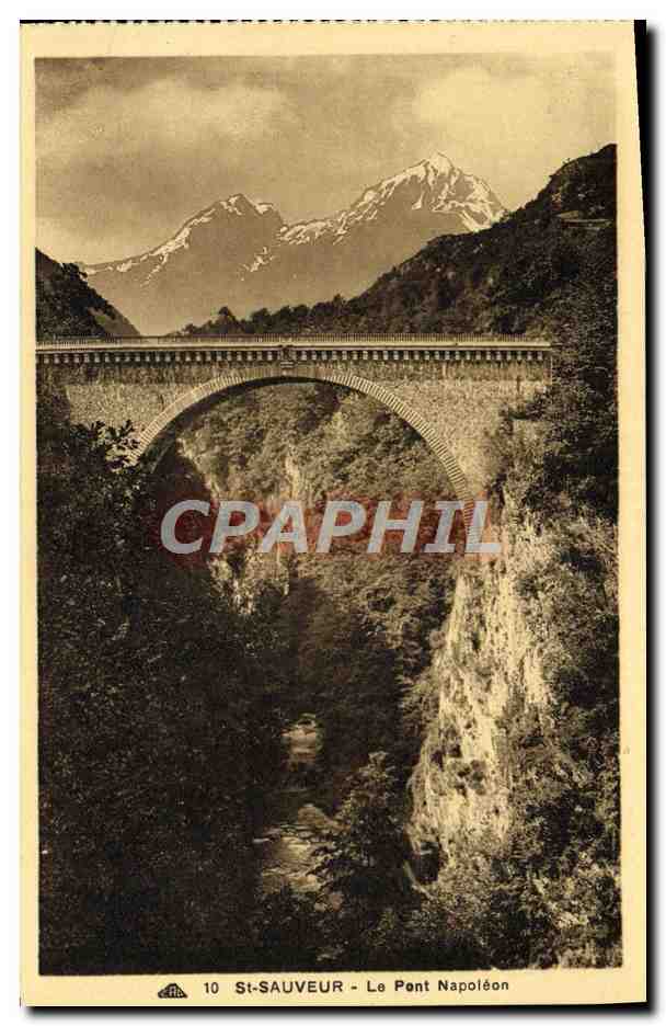 CPA Luz St Sauveur Le Pont Napoleon