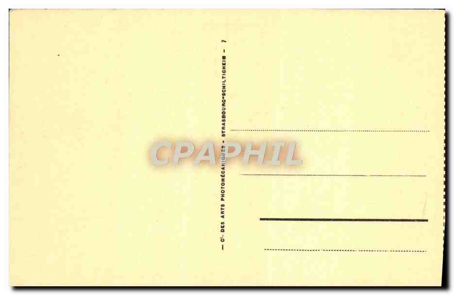 CPA Lourdes La Breche de Roland — Verso