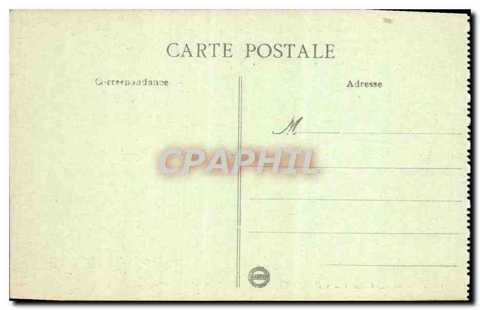 CPA Dinan Le port et le viaduc Bateau  — Rückseite