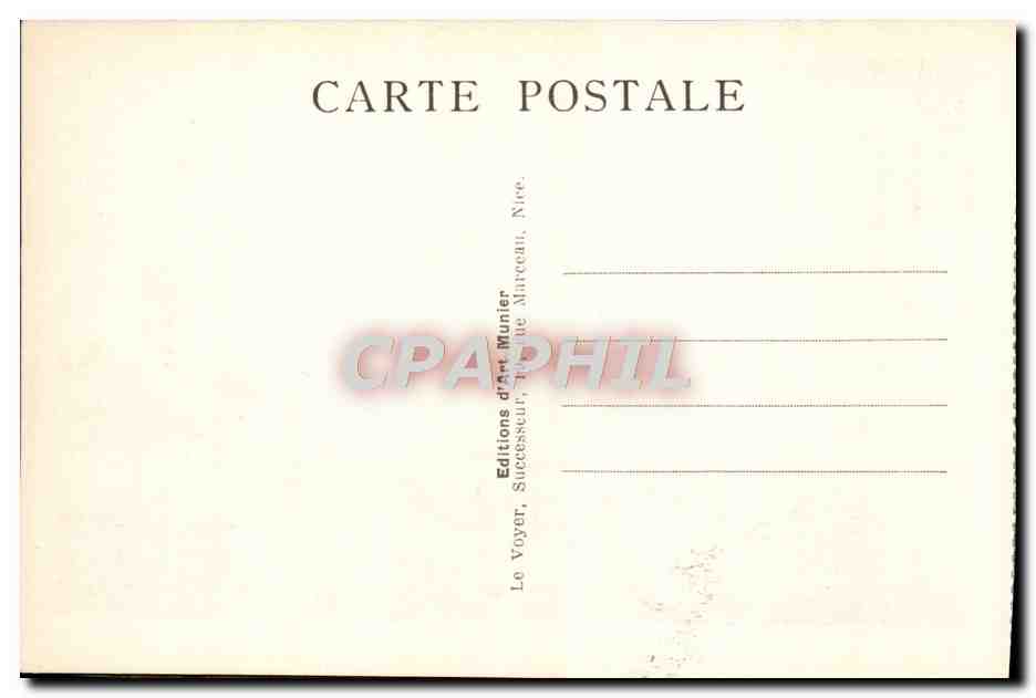 CPA Monte Carlo La salle Scmitt Casino — Rückseite