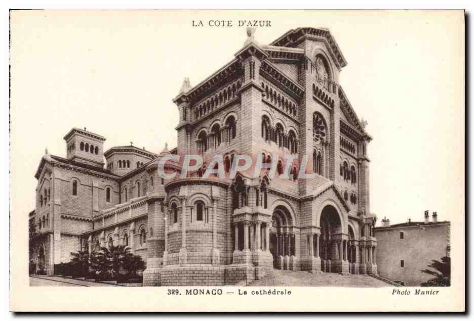 CPA Monaco La Cathedrale