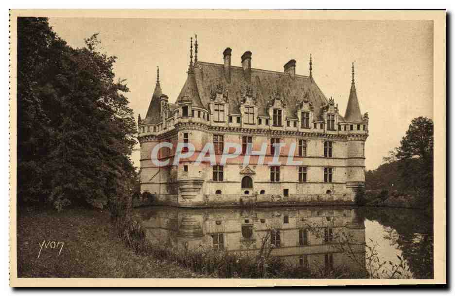 CPA Chateaux De La Loire Chateau d'Azay le Rideau