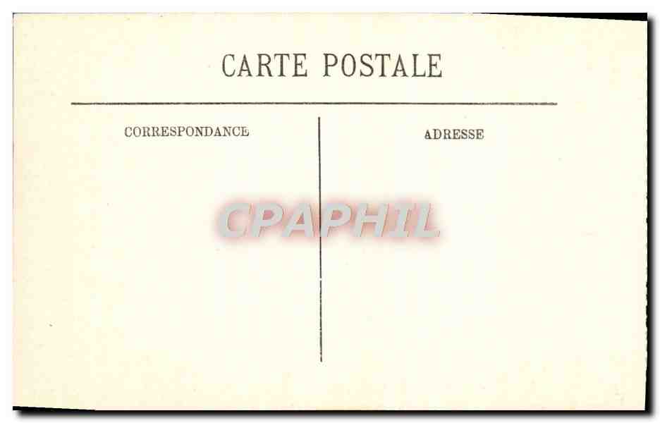 CPA Dieppe Le Vieux Chateau  — Rückseite