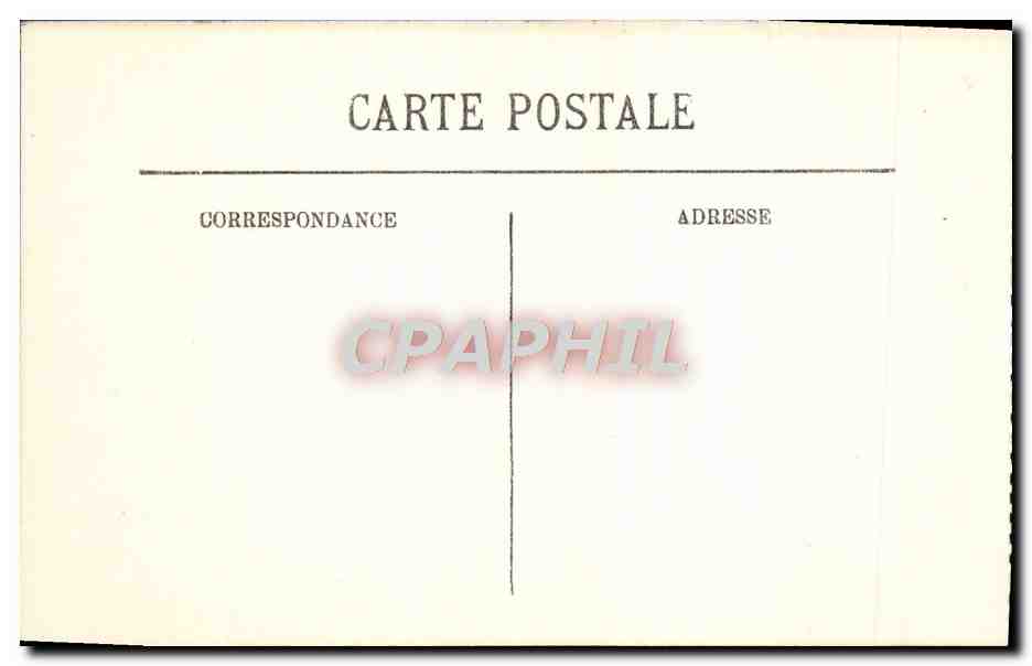 CPA Dieppe Effet de Vagues  — Rückseite