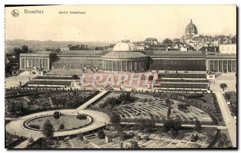 CPA Bruxelles Jardin Botanique 