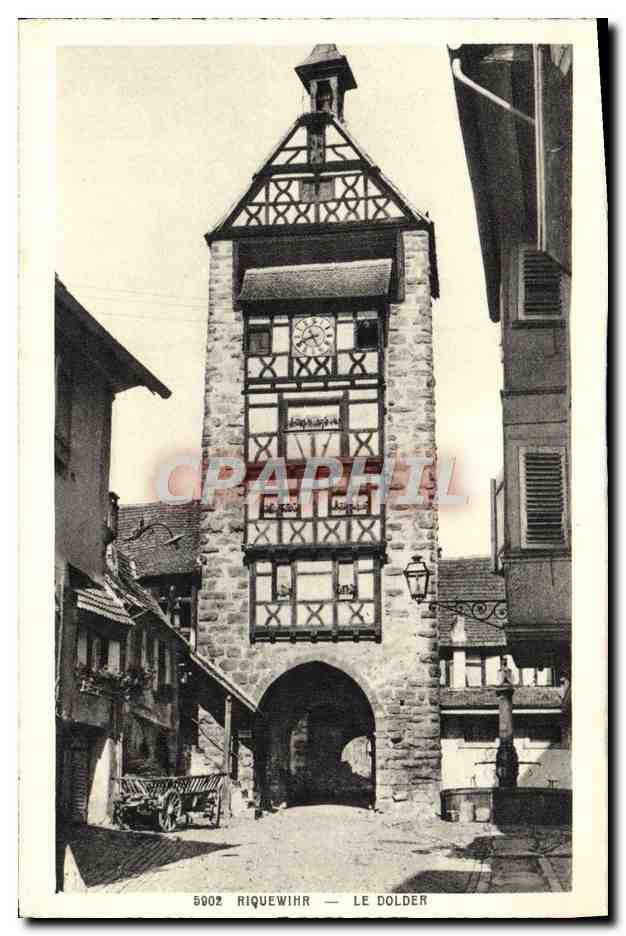 Riquewihr — Le Dolder — éditeur Fr. Berschy, Imp. Braun