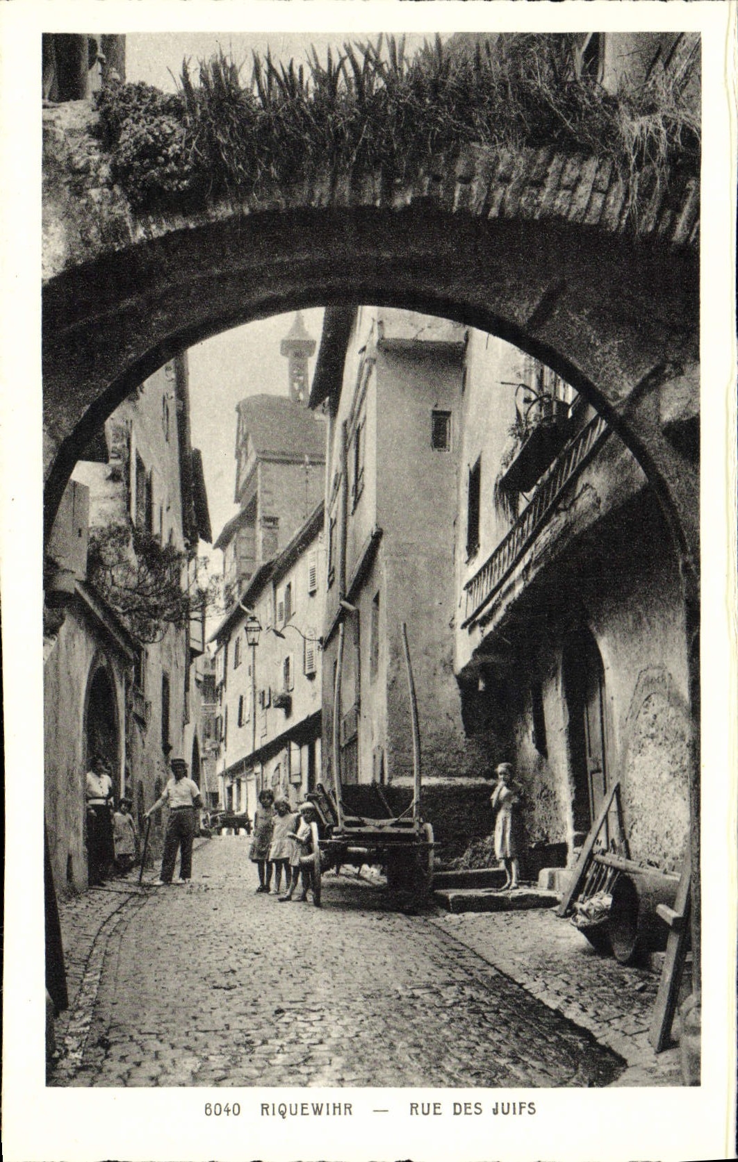Riquewihr — Rue des Juifs — Édition Fr. Berschy, Imp. Braun