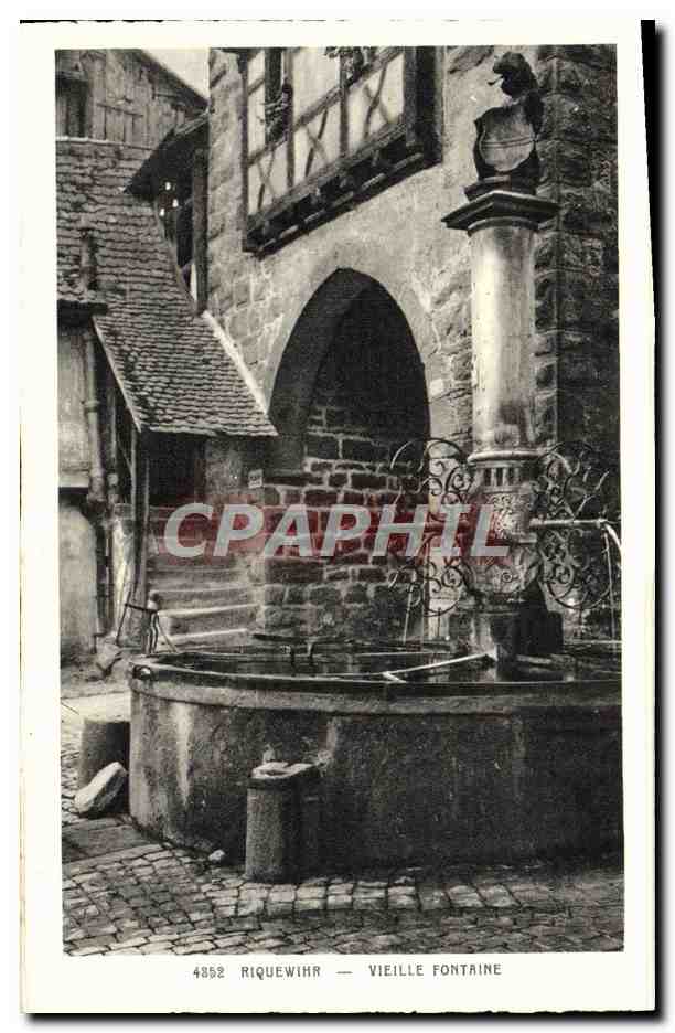 Riquewihr — Old Fountain — Edition Fr. Berschy, Riquewihr (Haut-Rhin)