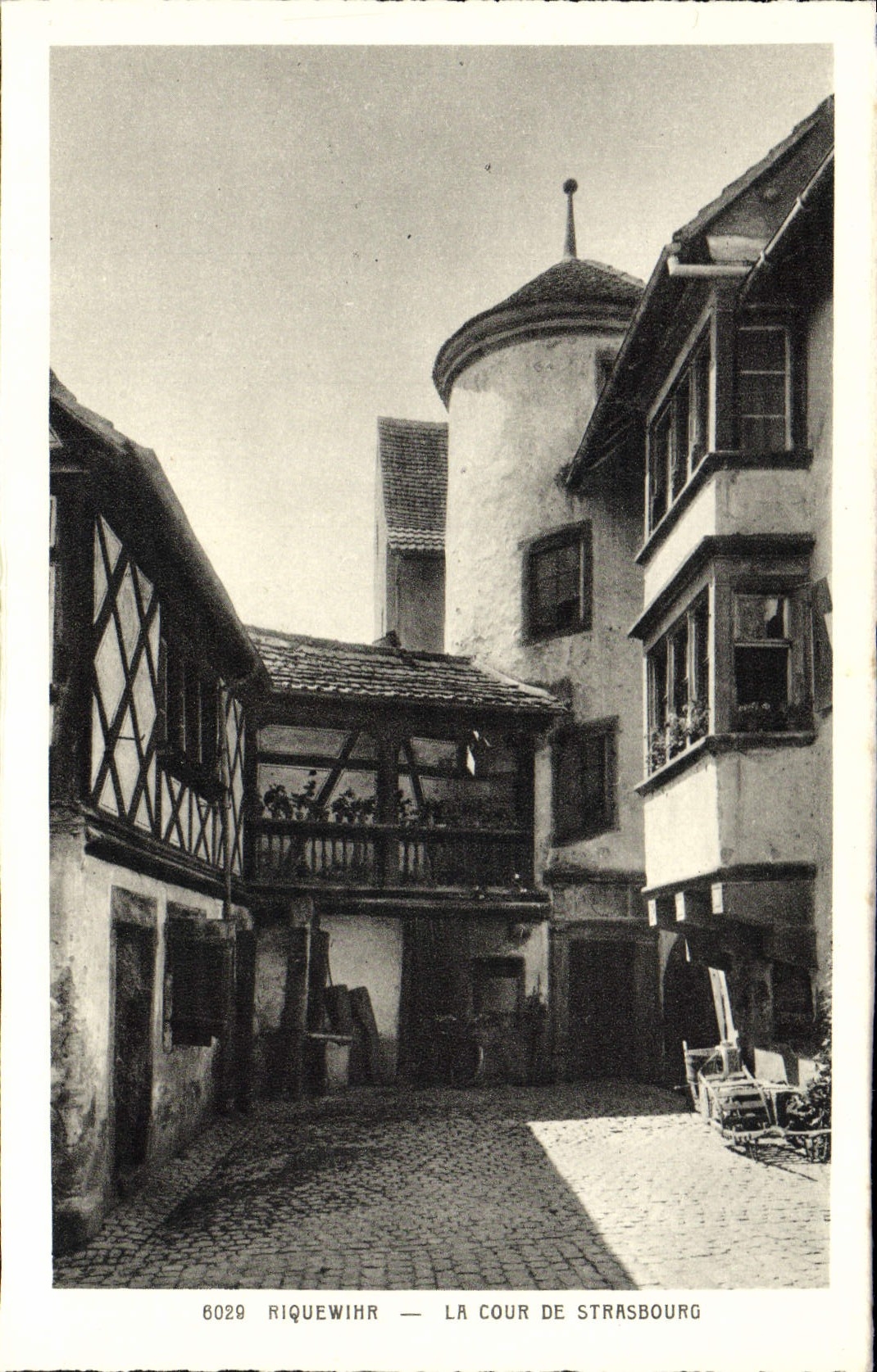 Riquewihr — La Cour de Strasbourg — Édition Fr. Berschy, Imp. Braun