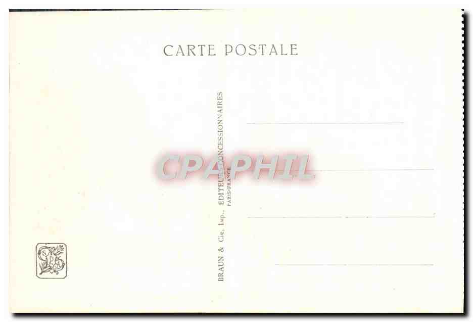 CPA Exposition Coloniale Internationale Paris 10931 Palais de l'AOF Le palais vu de la terrasse superieure du restaurant — Rückseite