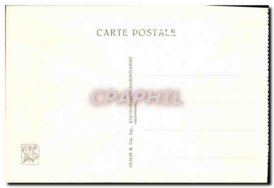 CPA Exposition Coloniale Internationale Paris 1931 Algerie PAvillon Cote Sud Algerien — Rückseite