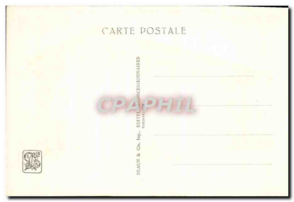 Kamerun Togo — Überblick über das große Pavillon — Boileau & Carrière, Archs. — Rückseite