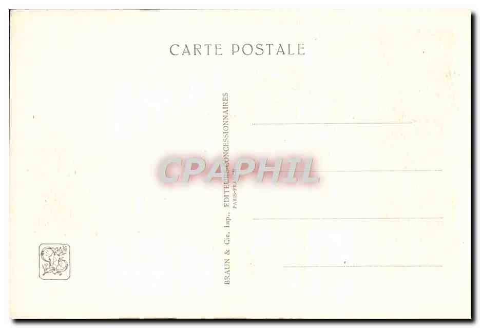 CPA Exposition Coloniale Internationale Paris 1931 Cameroun Togo Le pavillon de la chasse — Rückseite