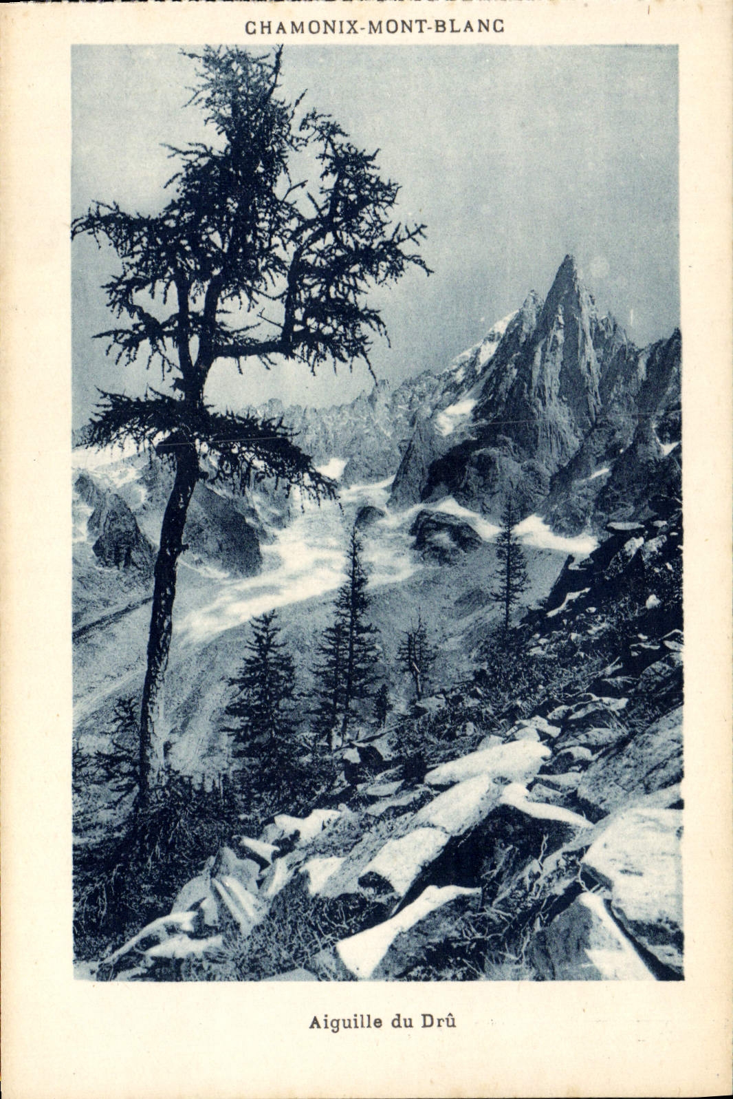 CPA Chamonix Mont Blanc Aiguille du Dru