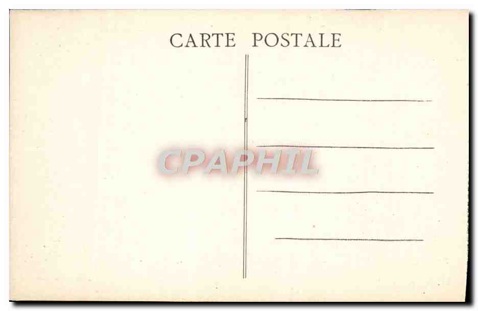 CPA La Clayette La Grand Rue au Quartier du Centre  — Rückseite