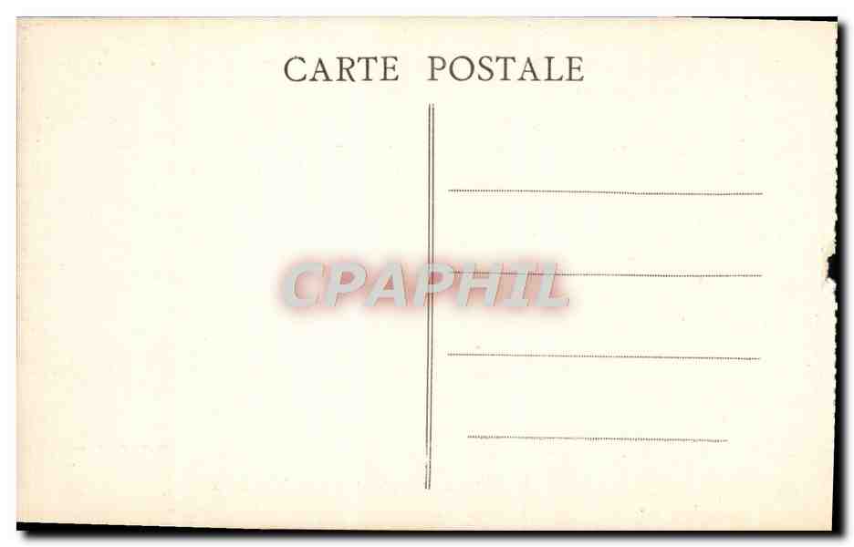 CPA La Clayette Le Parc l'Etang et le Chateau  — Rückseite