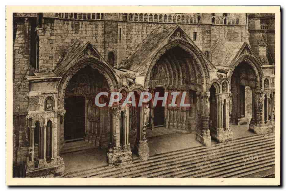 CPA Chartres La Portail Nord 