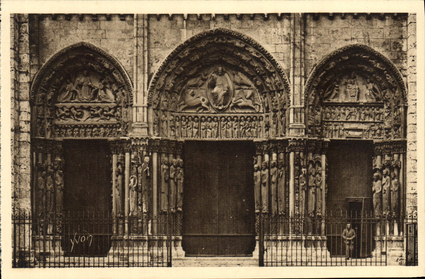 Chartres (Eure-et-Loir) — Die Kathedrale — Der Große Portal — Éditions d'Art Yvon