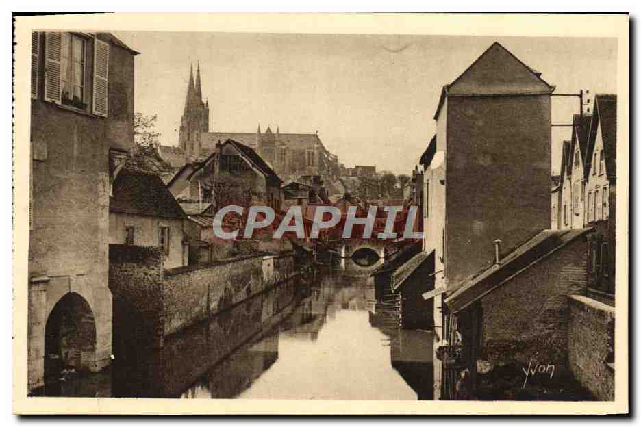 CPA Chartres L'Eure au Pont St Hilaire 