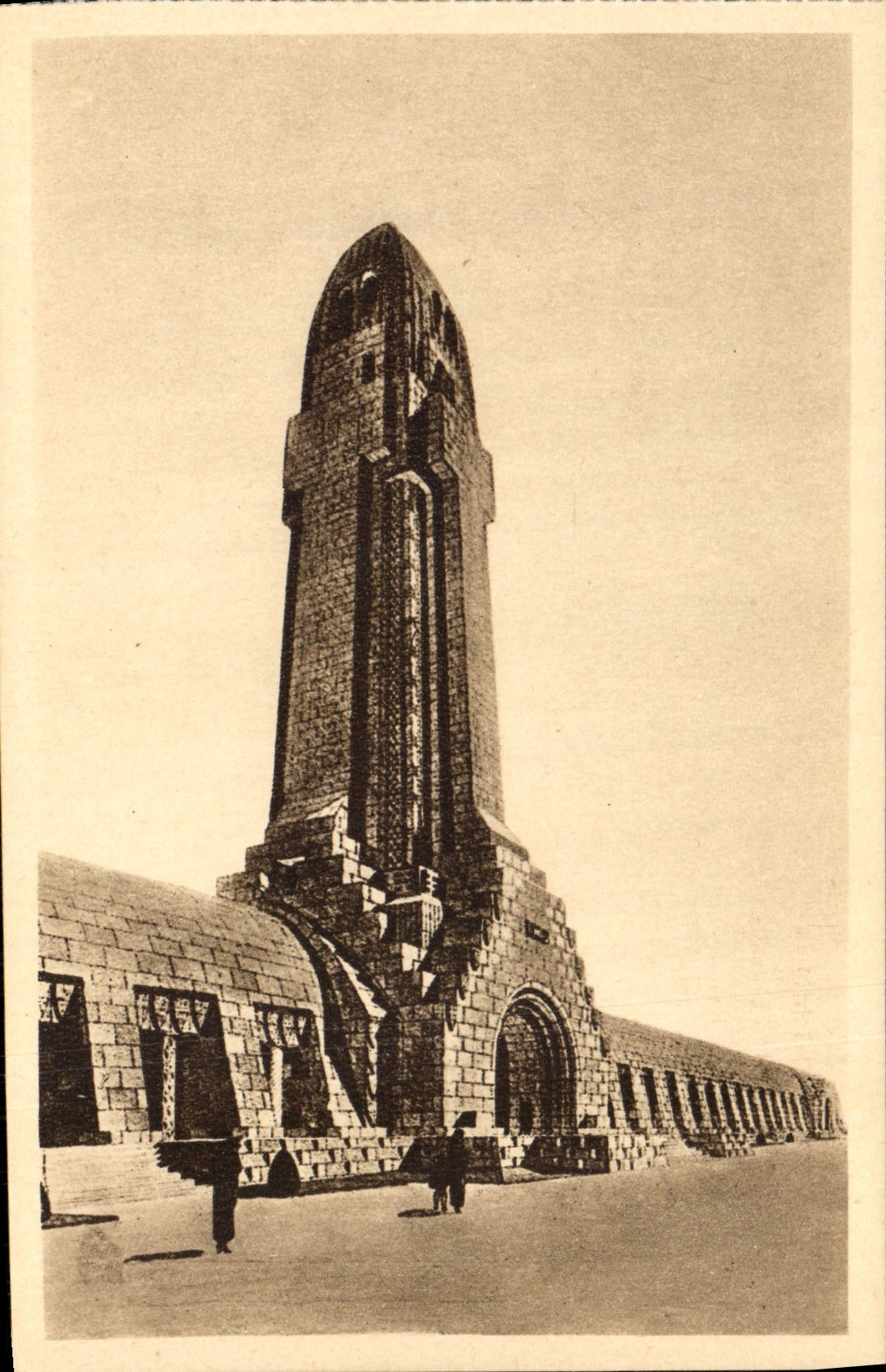 Douaumont — Phare de l'Ossuaire — Édition du Comité de l'Ossuaire, Hélo-Lorraine, Nancy