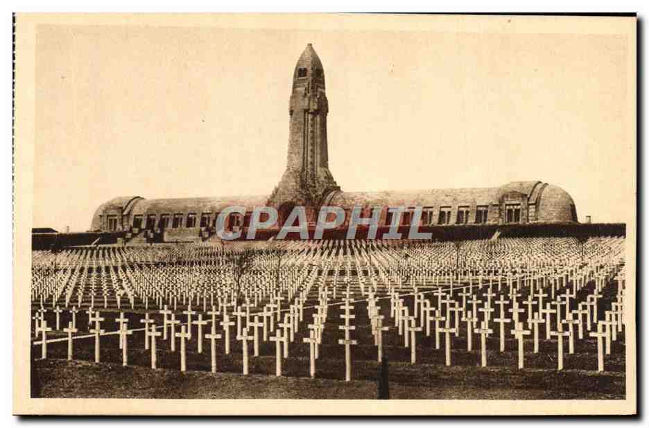 Ossuaire de Douaumont — Ossuaire et Cimetière national — 17.000 tombes — Édition du Comité de l'Ossuaire, Nancy