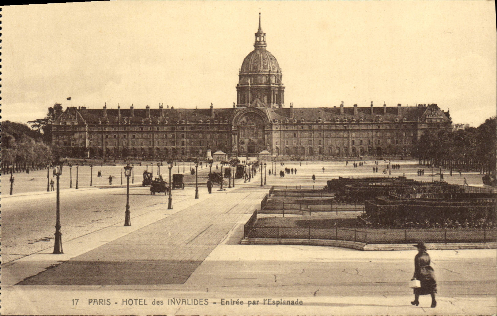 CPA Paris Hotel des Invalides Entree par l'Esplanade 