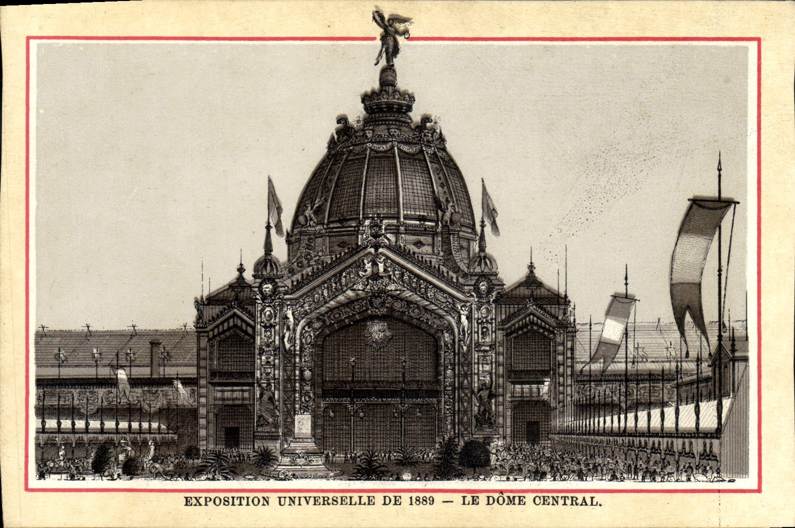 CPA Exposition Universelle 1889 Paris Le Dome Central