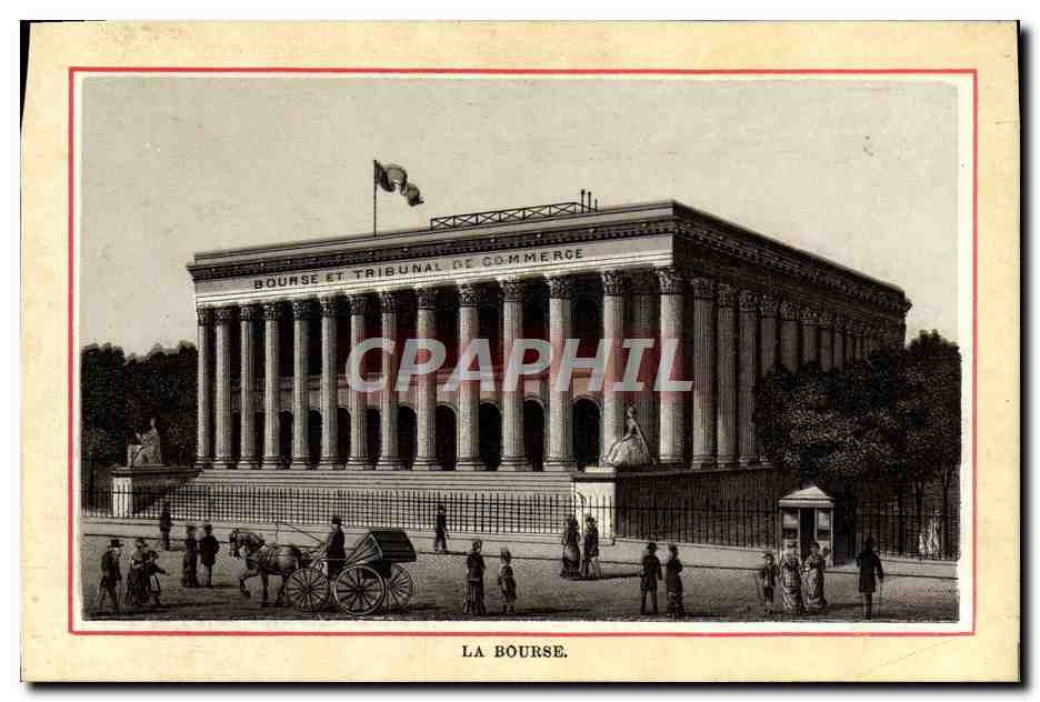 CPA La Bourse Paris