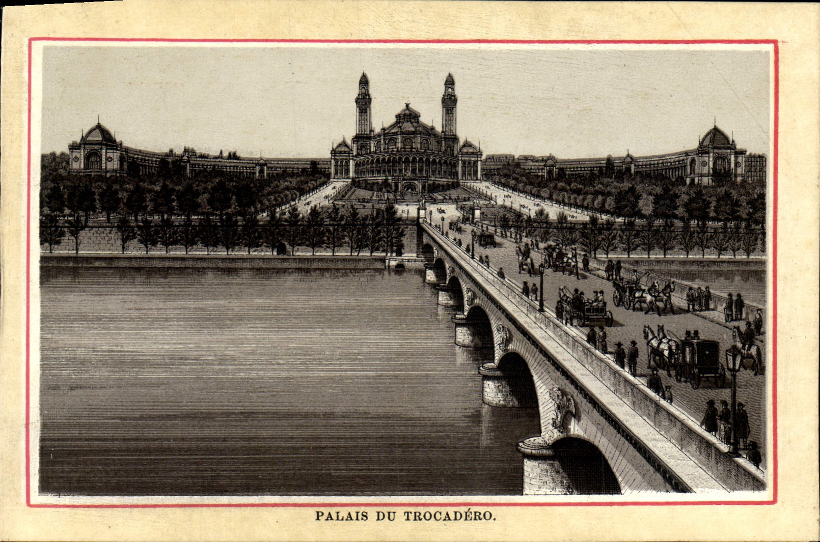 CPA Palais du Trocadero Paris