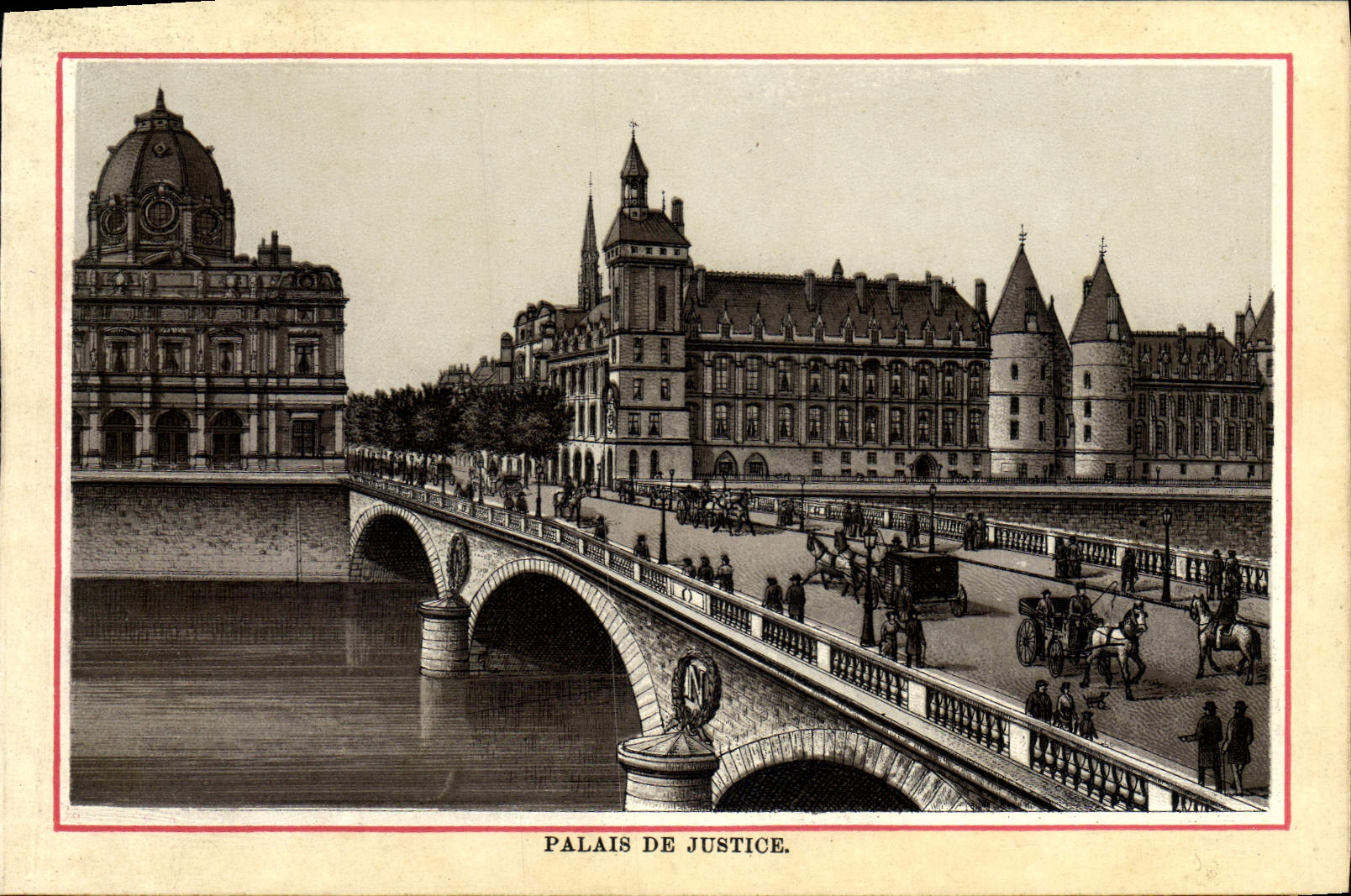CPA Palais de Justice Paris
