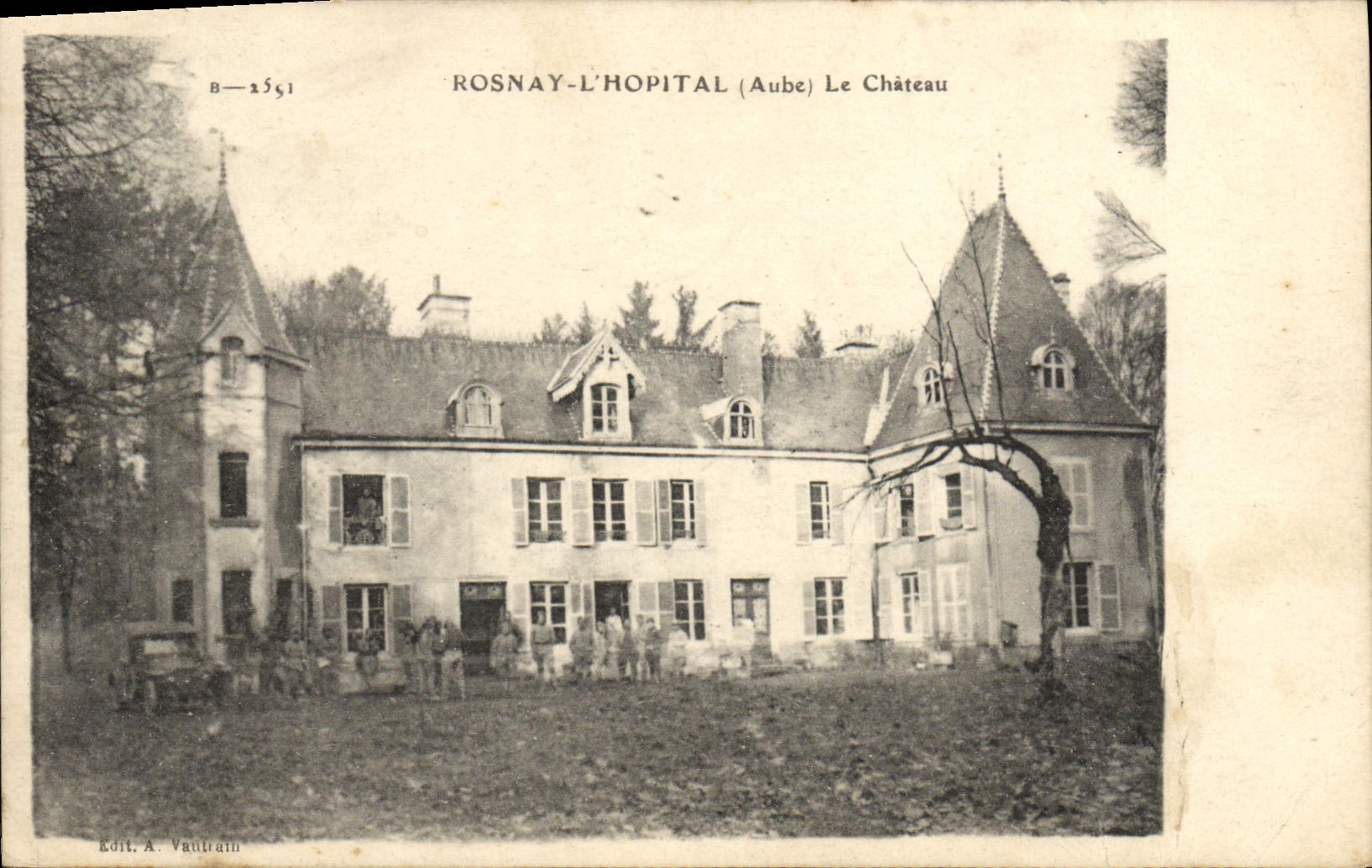 Rosnay-l'Hôpital (Aube) — Le Château — Edit. A. Vantram