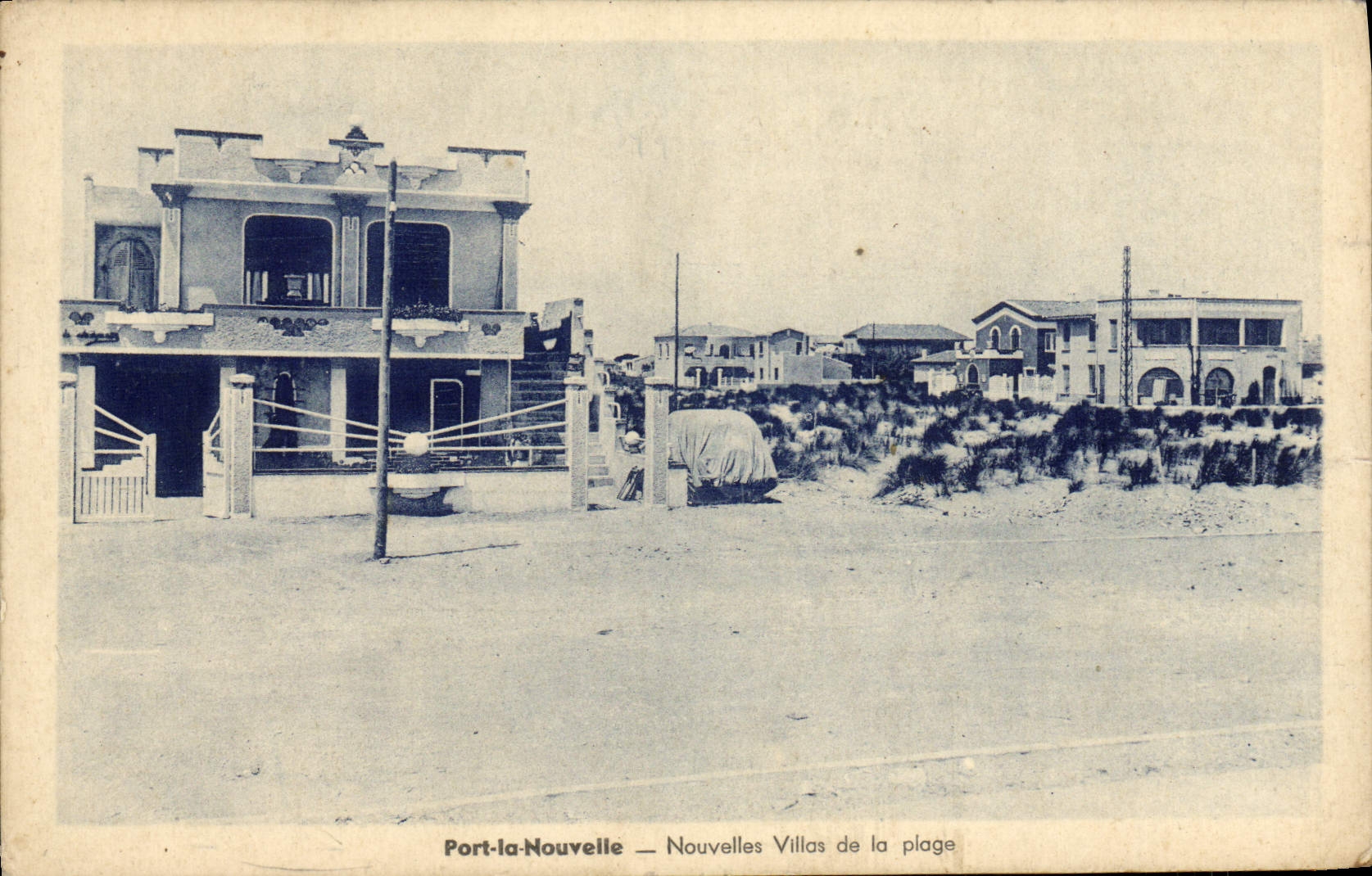 CPA Port la Nouvelle Nouvelles Villas de la plage 