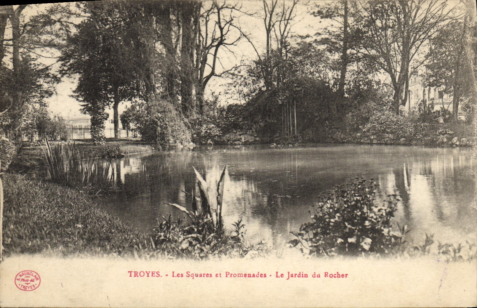 Troyes - Les Squares et Promenades - Le Jardin du Rocher — éditeur Braunolac