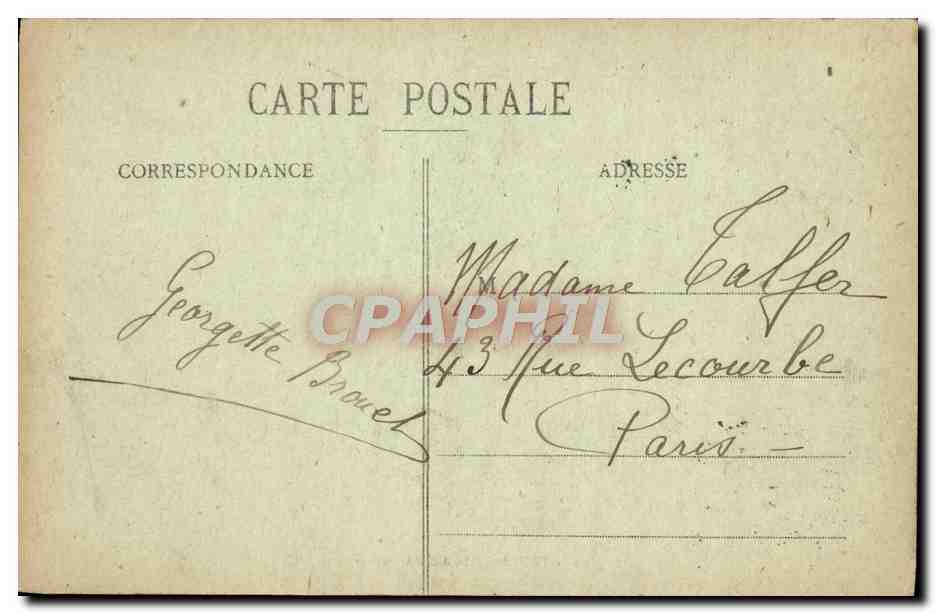 Troyes - Jardin du Rocher — éditeur inconnu, n° 92 — Reverso