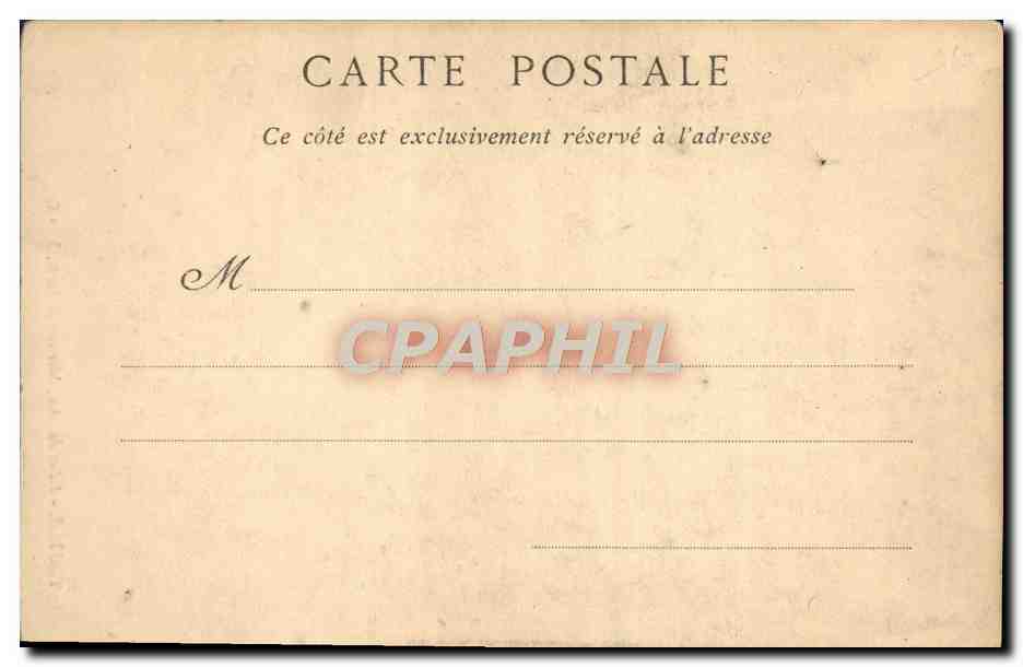 CPA Troyes Hotel du Lion Marteau de porte — Rückseite