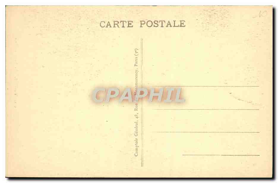 CPA Troyes La Rue des Chats  — Back