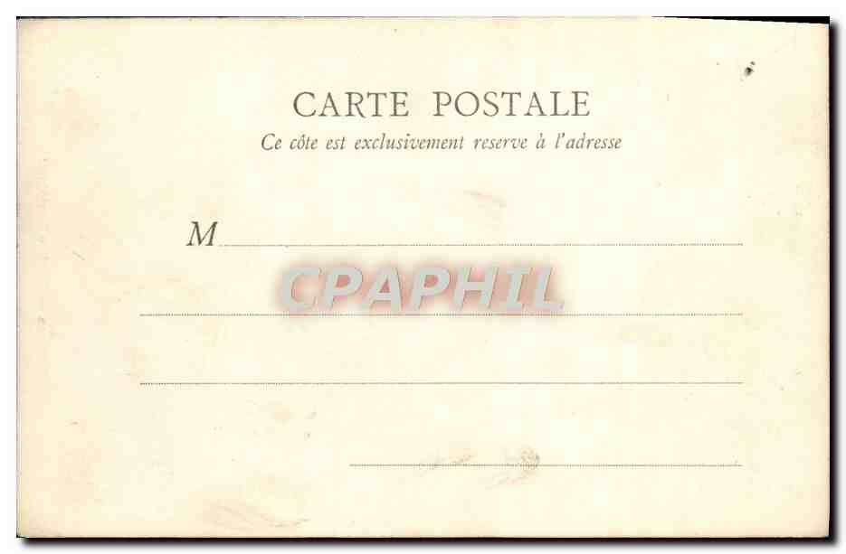 CPA Troyes Hotel de Vauluisant — Back