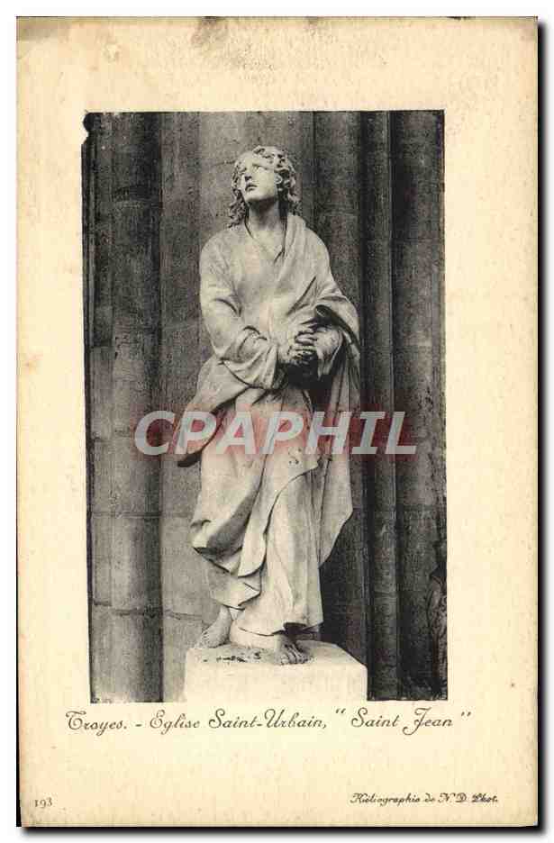 Troyes - Église Saint-Urbain, "Saint Jean"
