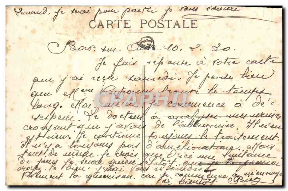 Bar-sur-Aube (Aube) — La Promenade de Mathaux — Librairie A. Valck — Verso