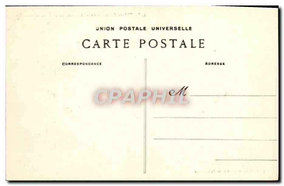 CPA La cite de Carcassonne defenses de la porte d'aude — Rückseite