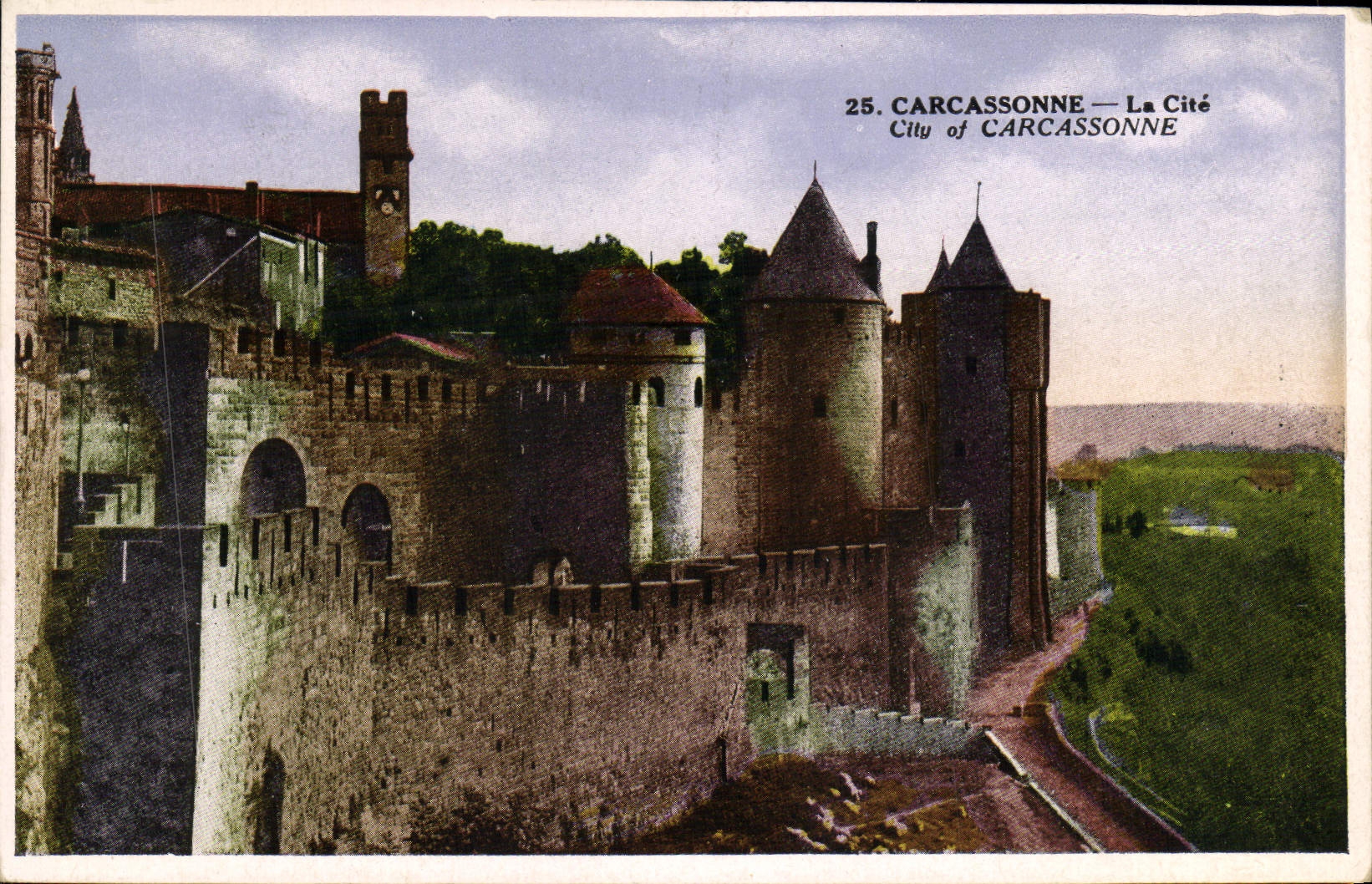 CPA Carcassonne La cite 