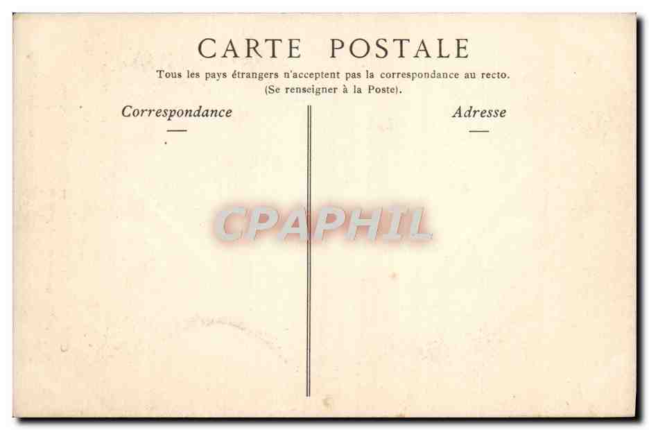 CPA Cite De Carcassonne Eglise Saint Nazaire pierre representant la prise de Toulouse — Rückseite
